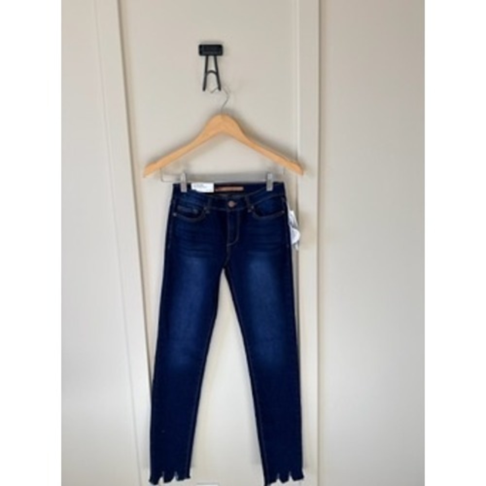 Joe's Jeans Kids Girls The Rocker Mid Rise Ankle Skinny Jeans Blue Size 16 NWT